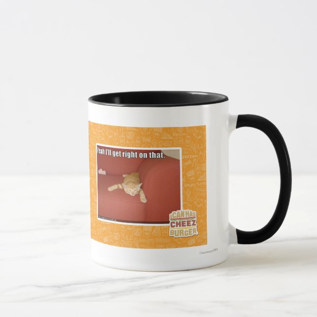 Mug Ouais je deviendrai exact sur cela (Droite)