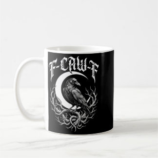 Mug Oublier Corbeau Lune Gothique Drôle Épouvantable
