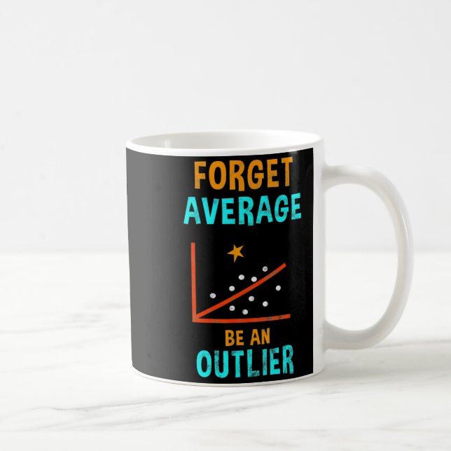 Mug Oublier la moyenne être une donnée aberrante analy (Droite)