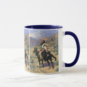 Mug Ouest sauvage d'autrefois, Un trappeur indien par 