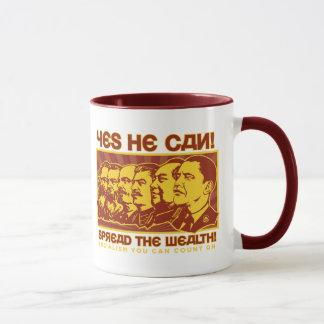 Mug Oui il peut ! Camarade Obama Spoof
