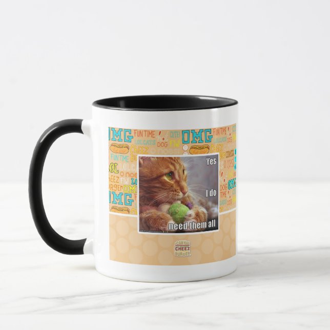 Mug Oui j'ai besoin de eux tous (Gauche)