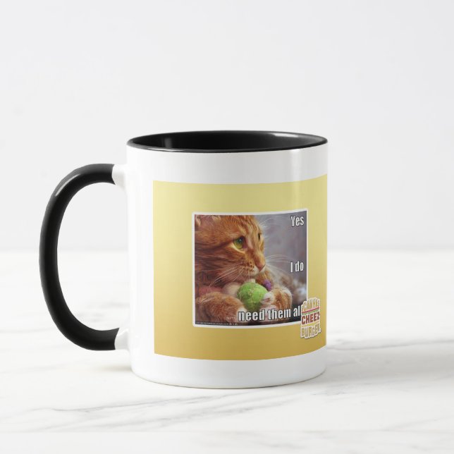 Mug Oui j'ai besoin de eux tous (Gauche)