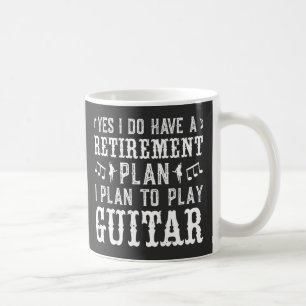 Mug Oui, j'ai un plan de retraite Amusing pour les ama