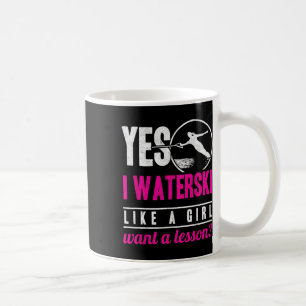 Mug Oui, je fais du ski nautique comme une fille, vous