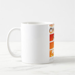 Mug Oui Je sais que je suis en feu, laissez-moi termin
