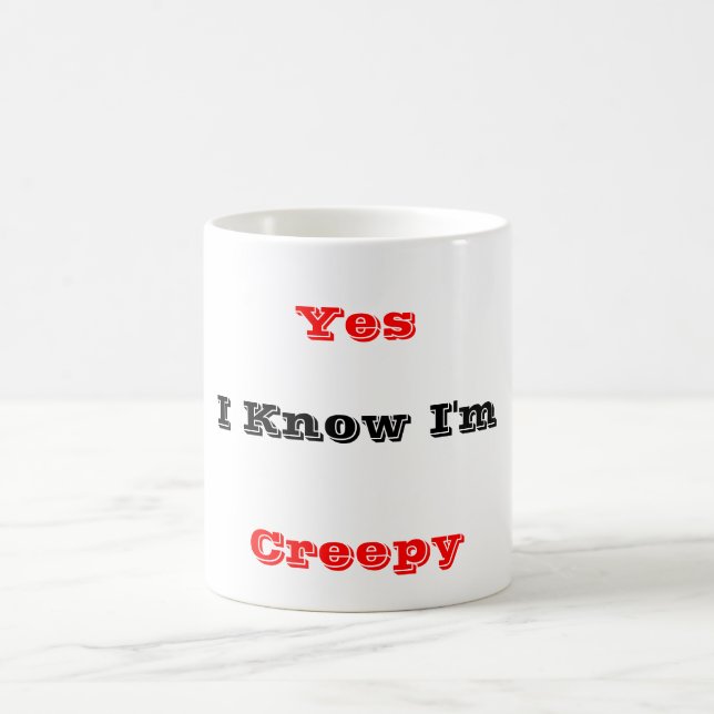 Mug Oui je suis déplaisant (Centre)