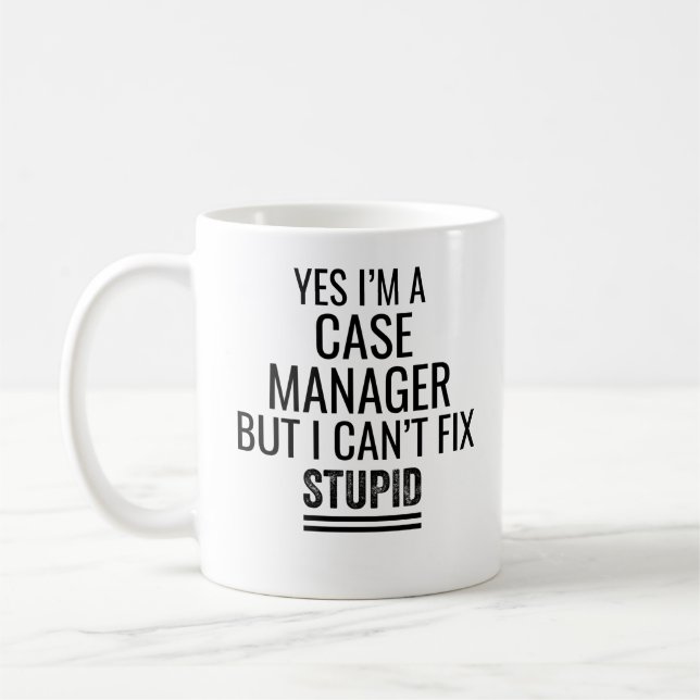 Mug Oui, je suis un gestionnaire de Coque, mais je ne  (Gauche)