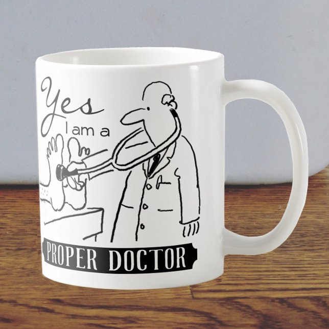 Mug Oui, je suis un médecin compétent. (Créateur téléchargé)