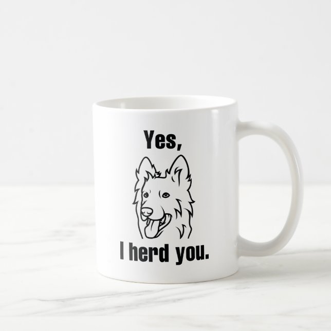 Mug Oui, je vous ai entendu (Droite)