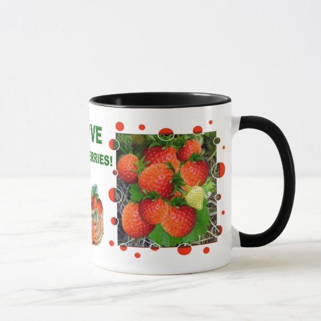 Mug OUI ! Musique aux fraises (Droite)