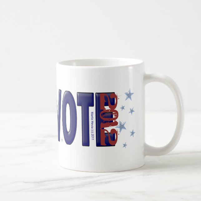 Mug Oui, nous pouvons faire mieux : Vote 2012 (Droite)