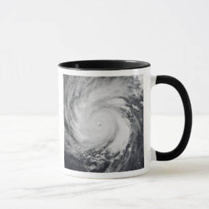 Mug Ouragan Faxai dans l'océan pacifique occidental