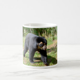 Mug Ours andin marchant sur l'herbe carte postale T-sh