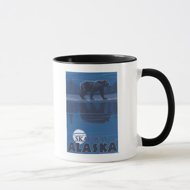 Mug Ours au clair de lune - Skagway, Alaska (Droite)
