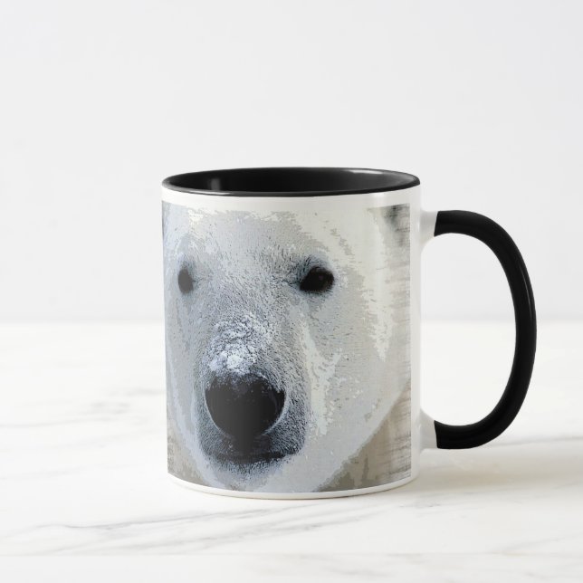 MUG OURS BLANC (Droite)