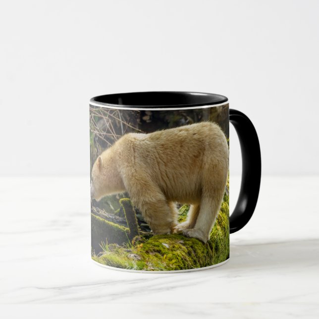 Mug Ours blanc esprit (Devant droit)