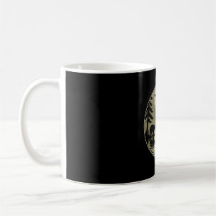 Mug Ours Cerf Aigle Lune Forêt Silhouette