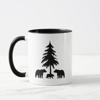 Mug Ours dans les bois