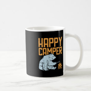 Mug Ours de camping heureux Vacances Randonnée Camp Fe