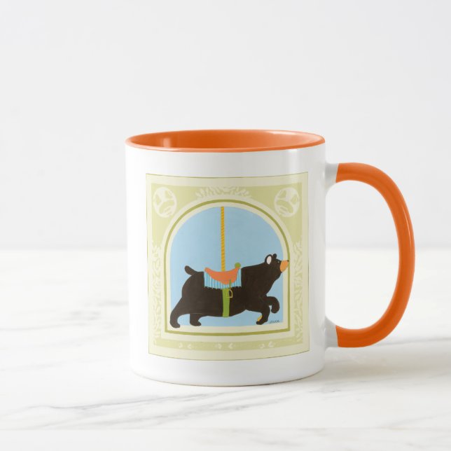 Mug Ours de carrousel par Juin Erica Vess (Droite)