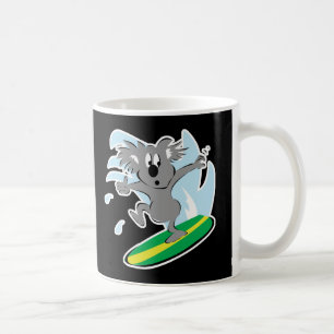 Mug ours de kala surf amusant