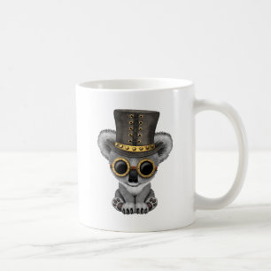 Mug Ours de koala mignon de bébé de Steampunk