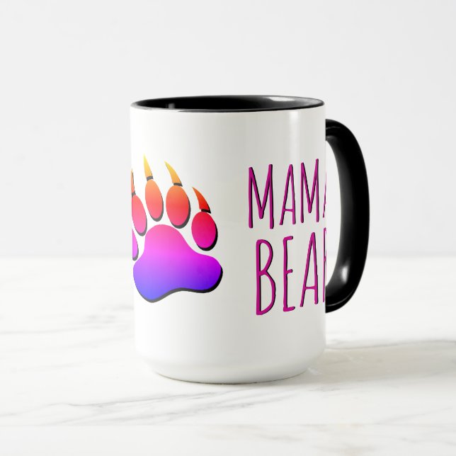 Mug Ours de maman génial (Devant droit)