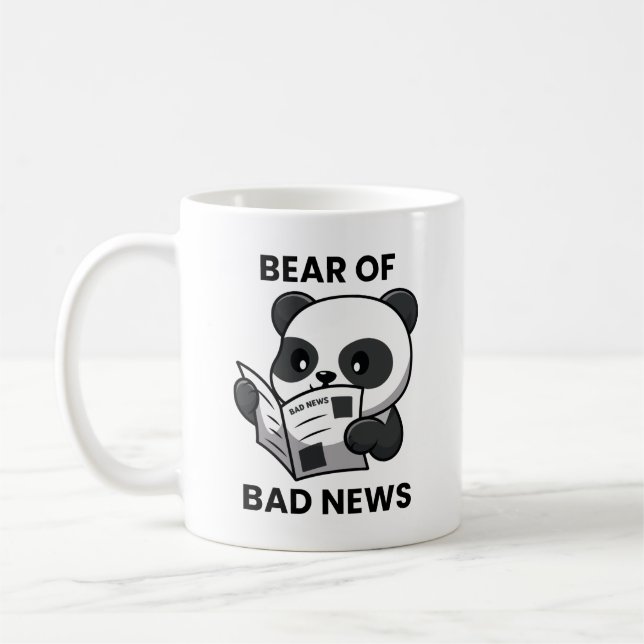 Mug Ours De Mauvaises Nouvelles (Gauche)