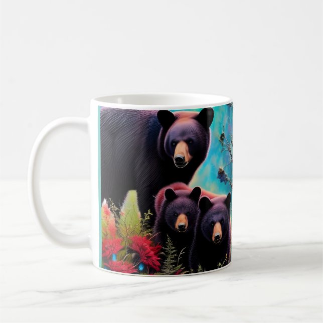 Mug Ours de Momma et petits (Gauche)