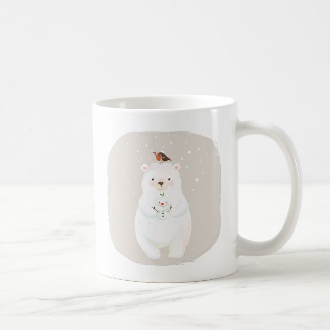 Mug Ours de Noël (Droite)