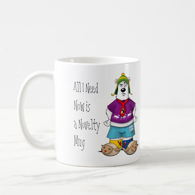 Mug Ours de Noël de nouveauté (Gauche)