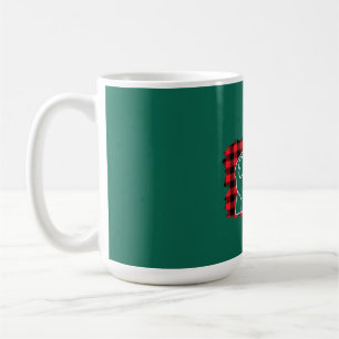 Mug Ours de Noël Ours de Noël Rouge Plaid Buffalo Fam