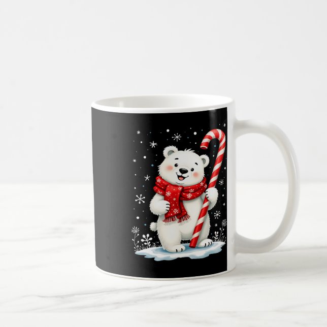 Mug Ours de Noël Polaire Candy Scarf Enfants (Droite)