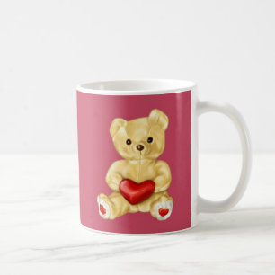 Mug Ours de nounours mignon hypnotisant rose