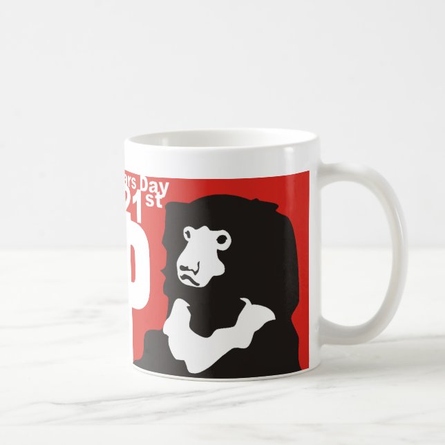 MUG OURS DE PARESSE D'ISBD (Droite)