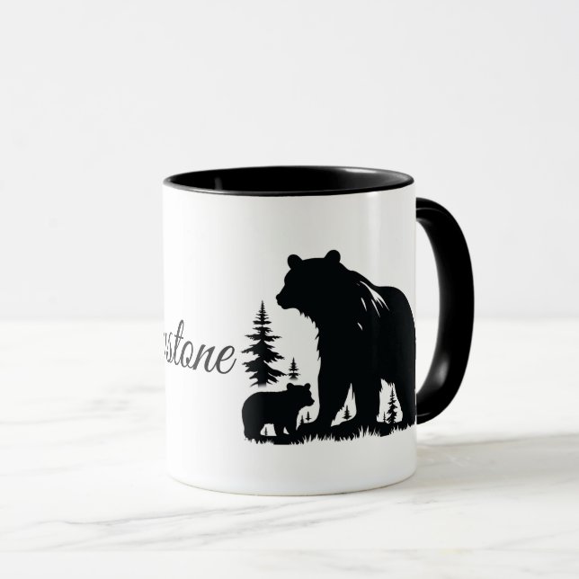 Mug Ours de Yellowstone (Devant droit)