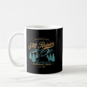 Mug Ours du Parc national du mont Rainier vintage