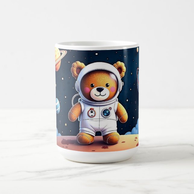 Mug Ours en Astronaute Câlin Cosmique (Centre)
