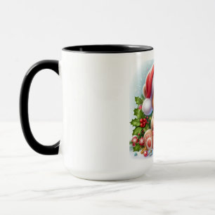 Mug Ours en Canne de Bonbon" – Noël Ourson Adorable À
