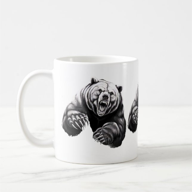 Mug Ours en colère (Gauche)