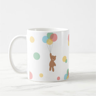 Mug Ours en peluche avec ballons