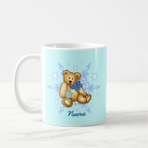 Mug Ours en peluche bébé bleu