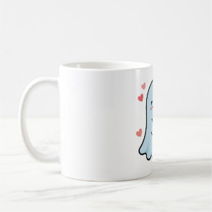Mug Ours en peluche câlin fantôme Mignon Art Halloween