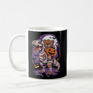Mug Ours en peluche Halloween citrouille Tyrannosaurus