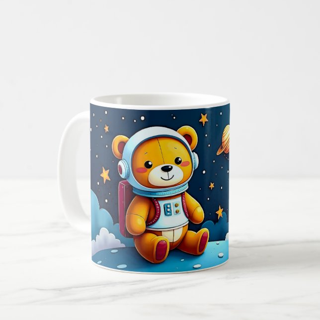 Mug Ours en peluche souriant (Devant gauche)