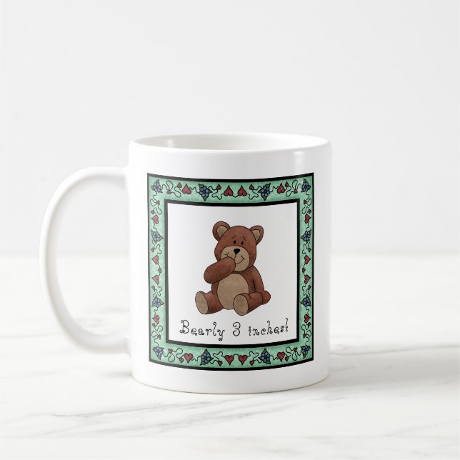 Mug Ours en peluche vilain (Gauche)
