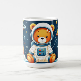 Mug Ours en porcelaine astronaute cosmique