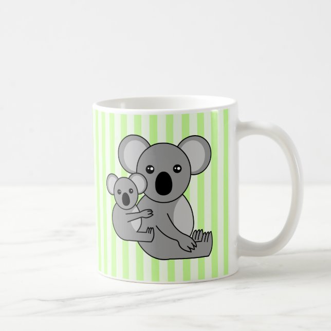 Mug Ours et bébé de koala mignons (Droite)