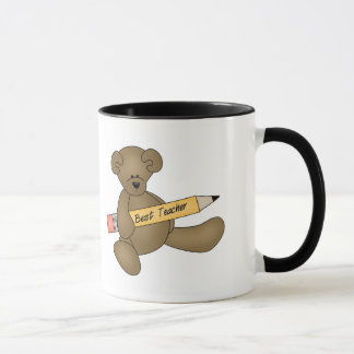 Mug Ours et professeur de crayon meilleur